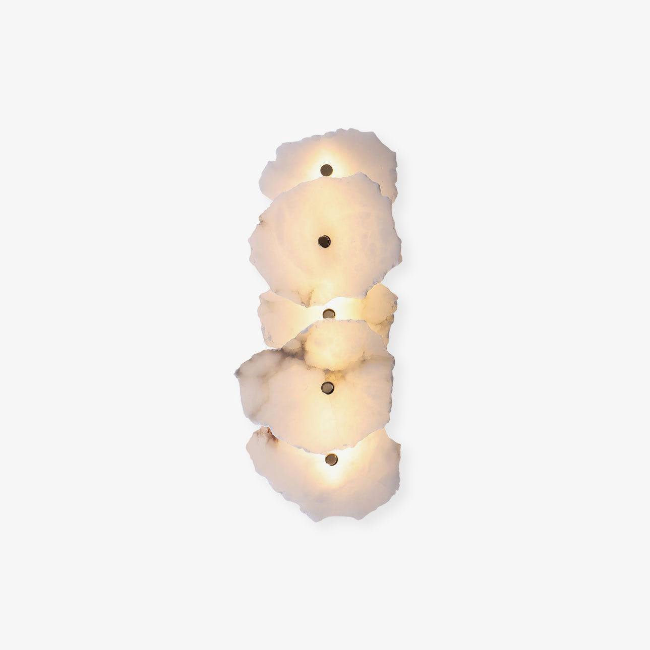 Elegant Alabaster Wall Lamp | Soft LED Sconce Light for Modern Interiors 1