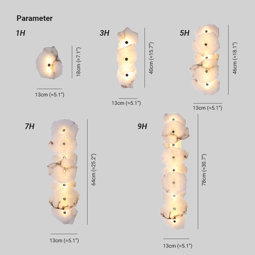 Elegant Alabaster Wall Lamp | Soft LED Sconce Light for Modern Interiors 4
