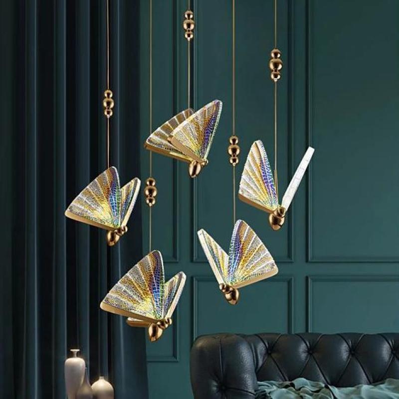 Elegant Art Deco Pendant Light with Metallic Finish | Stylish Kitchen Pendant Lighting for Modern Spaces 3