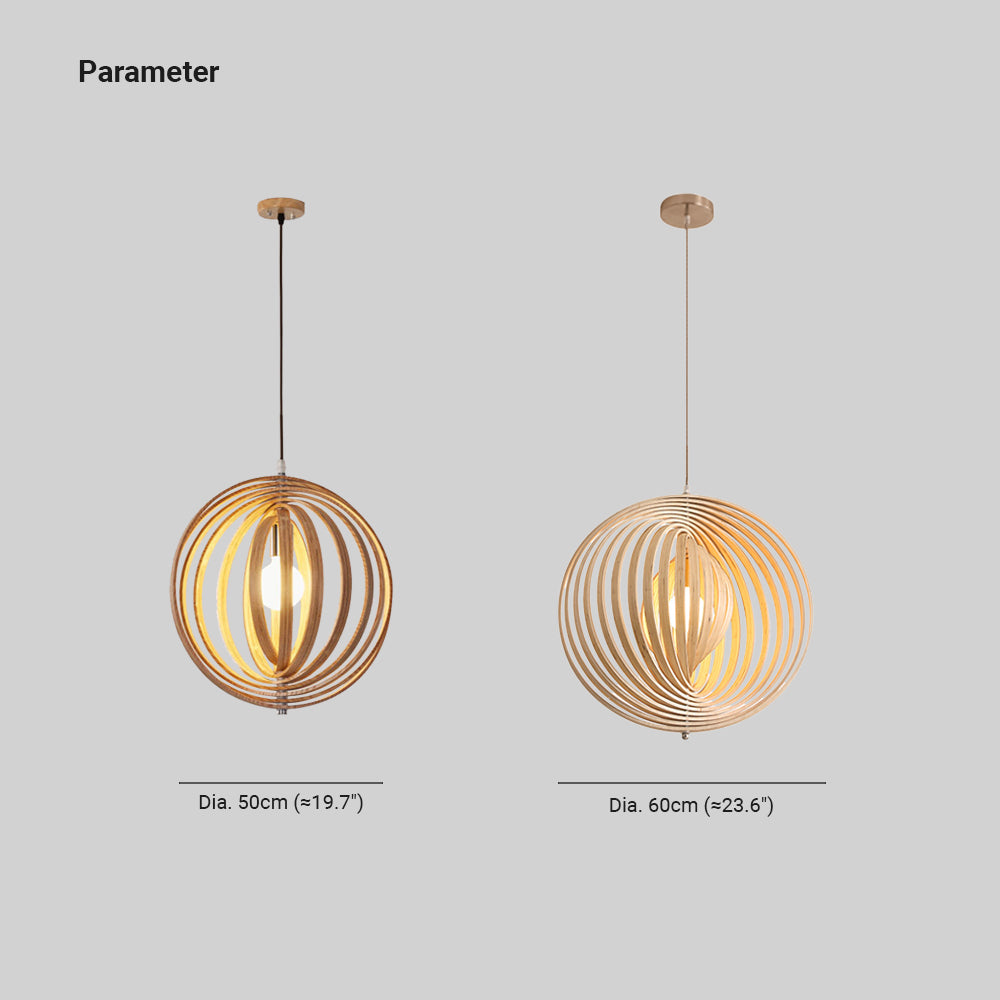 Elegant Black Pendant Light | LED Design with Wood & Metal Finish for Modern Kitchen Spaces 3