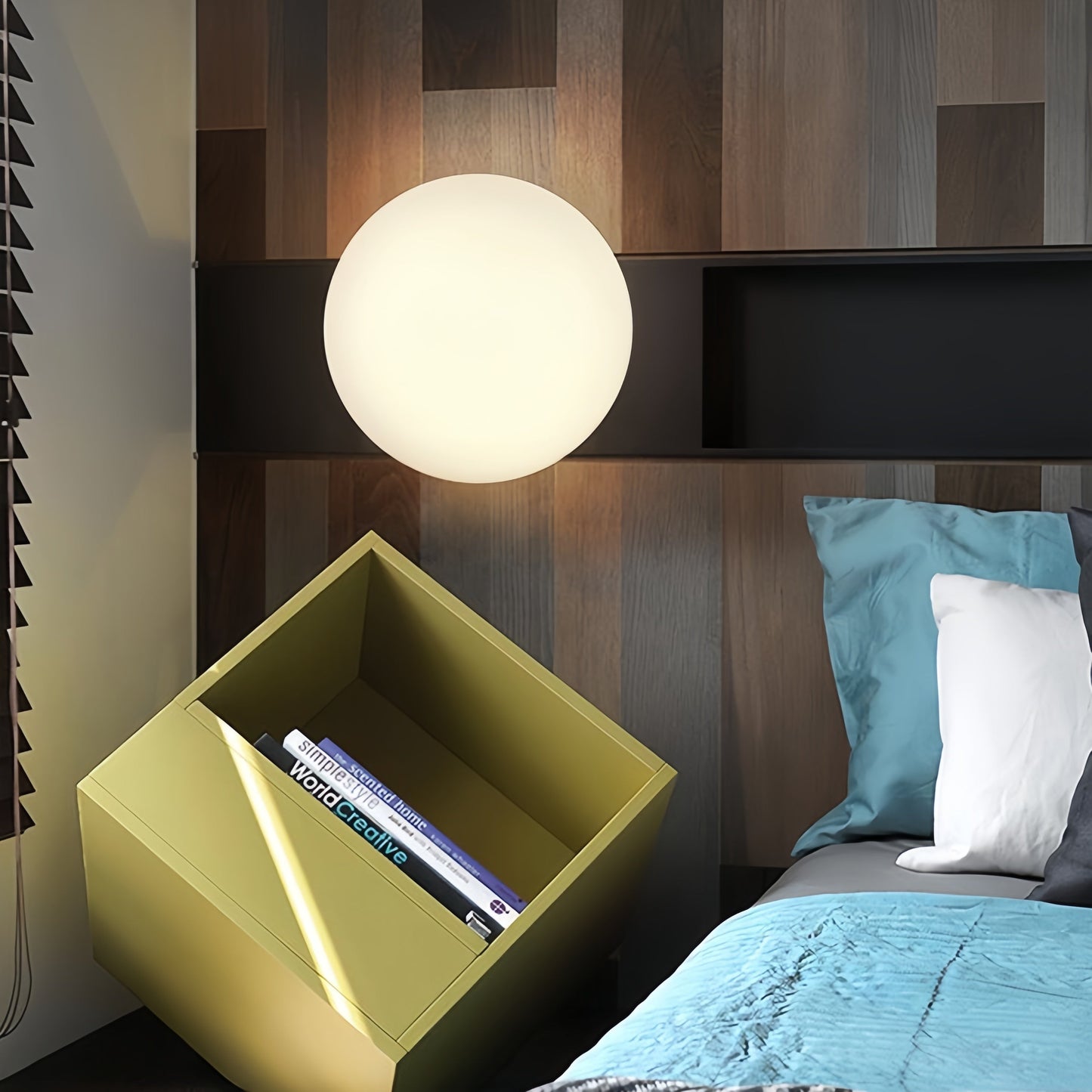 Elegant Bubble Sphere Flush Mount Ceiling Light Fixture | Modern Design for Cozy Ambiance 2