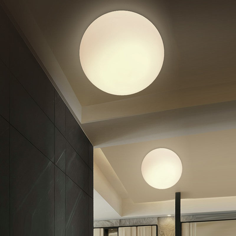 Elegant Bubble Sphere Flush Mount Ceiling Light Fixture | Modern Design for Cozy Ambiance 3