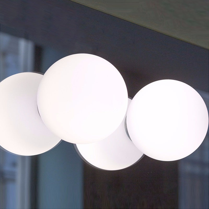 Elegant Bubble Sphere Flush Mount Ceiling Light Fixture | Modern Design for Cozy Ambiance 5