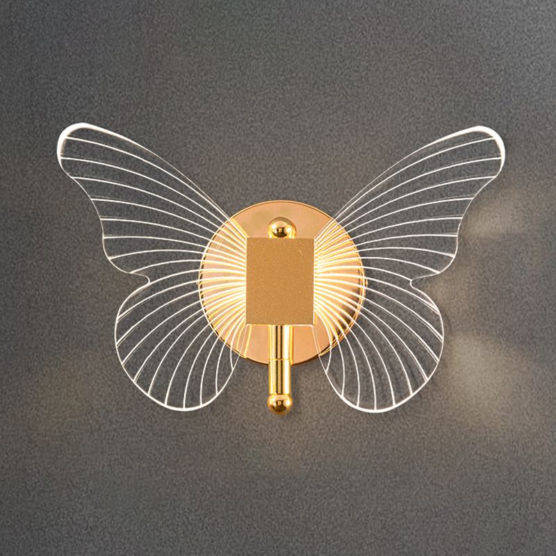 Kady Gold Butterfly Wall Lamp