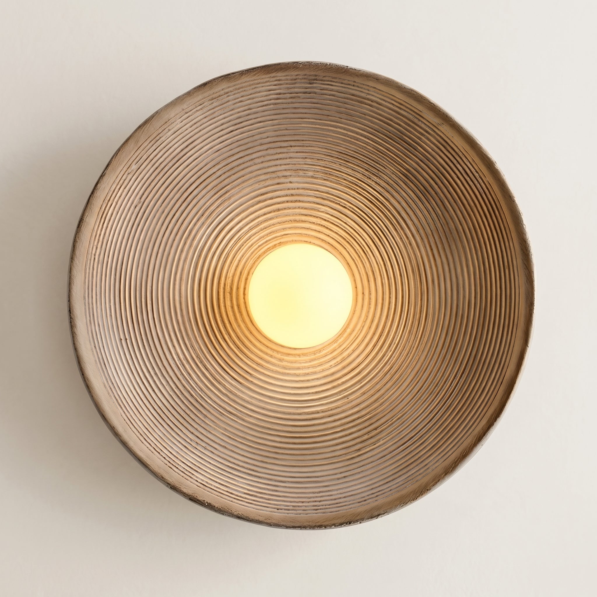 Ceramic Round LED Wall Lamp | 5 Colours