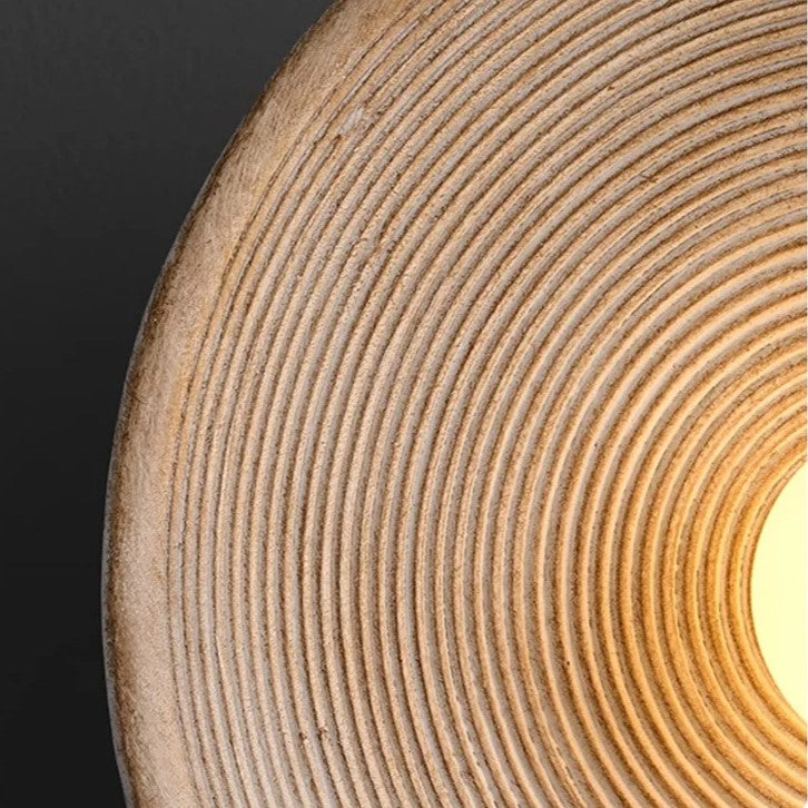 Elegant Ceramic Round Wall Lamp | Minimalist LED Design for Cozy Ambiance 5