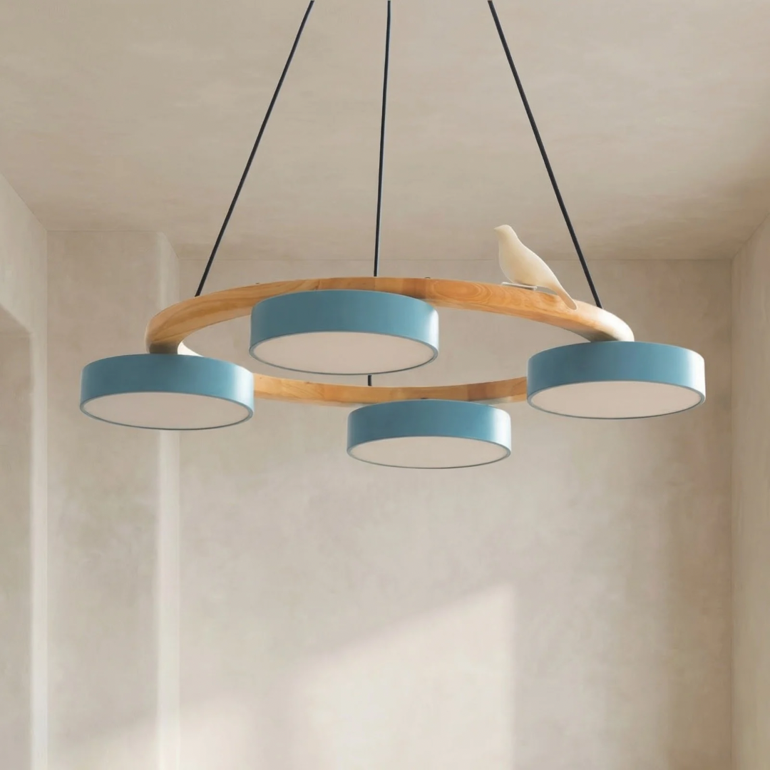 Elegant Collection | Modern Chandelier Light with Bird-Inspired Design | Artistic Illumination for Dining Room Decor 12