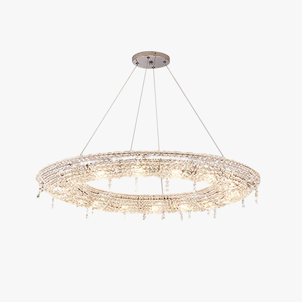 Crystal Ring Chandelier | 2 Sizes