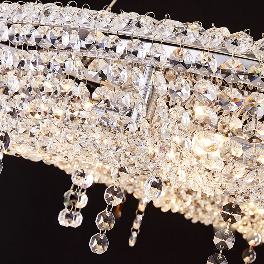 Crystal Ring Chandelier | 2 Sizes