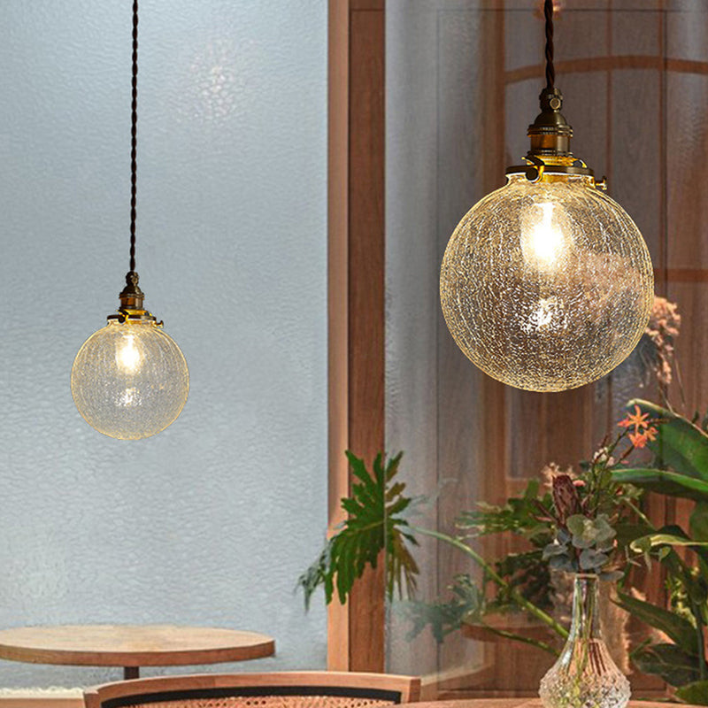 Elegant Crystal Glass Pendant Light | Nordic Design Ceiling Fixture for Dining Room Ambiance 3