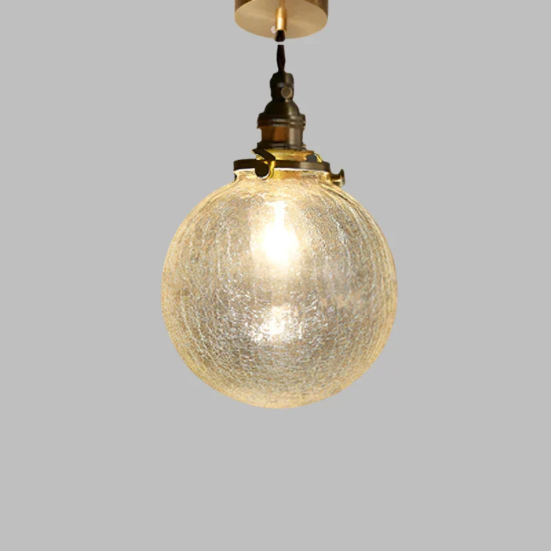 Elegant Crystal Glass Pendant Light | Nordic Design Ceiling Fixture for Dining Room Ambiance 9