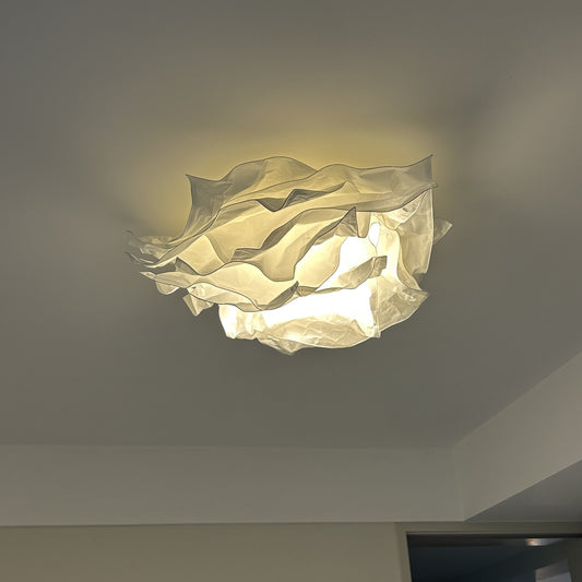 Elegant Flower Flush Mount Ceiling Light Fixture with Easy Assembly | Perfect Indoor Illumination for Living Room and Bedroom 0