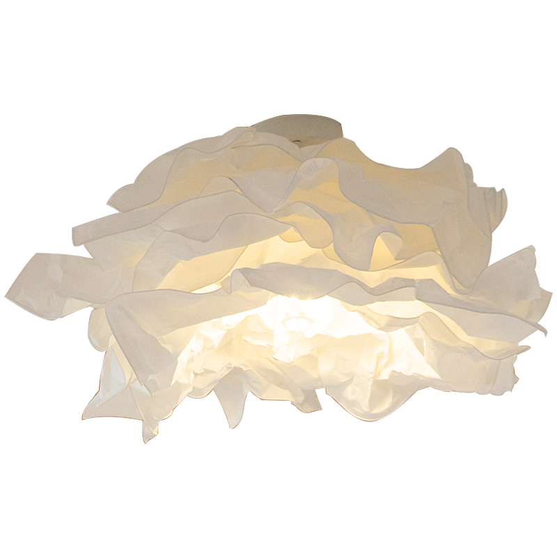 Elegant Flower Flush Mount Ceiling Light Fixture with Easy Assembly | Perfect Indoor Illumination for Living Room and Bedroom 3