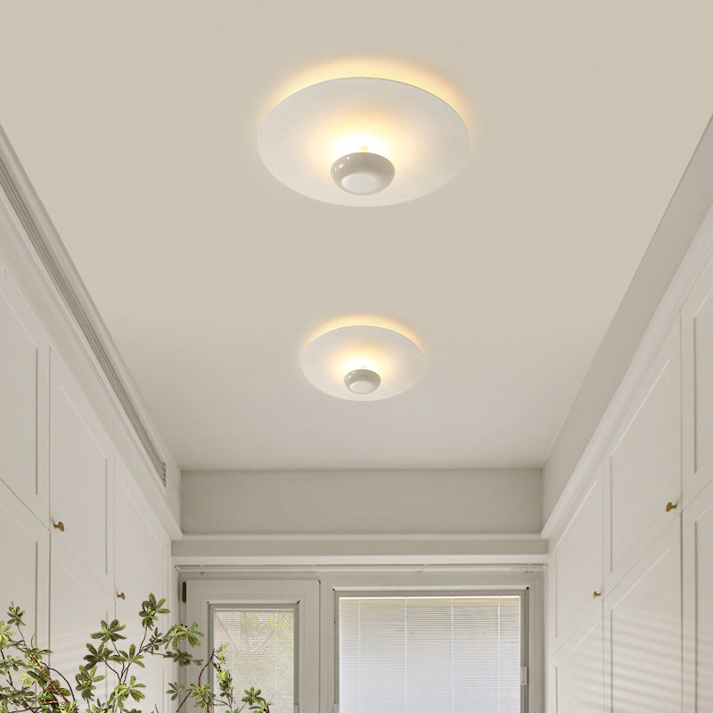 Elegant Flush Mount Ceiling Light Fixture with Dimmable LED Feature | Modern Design for Versatile Ambiance 0