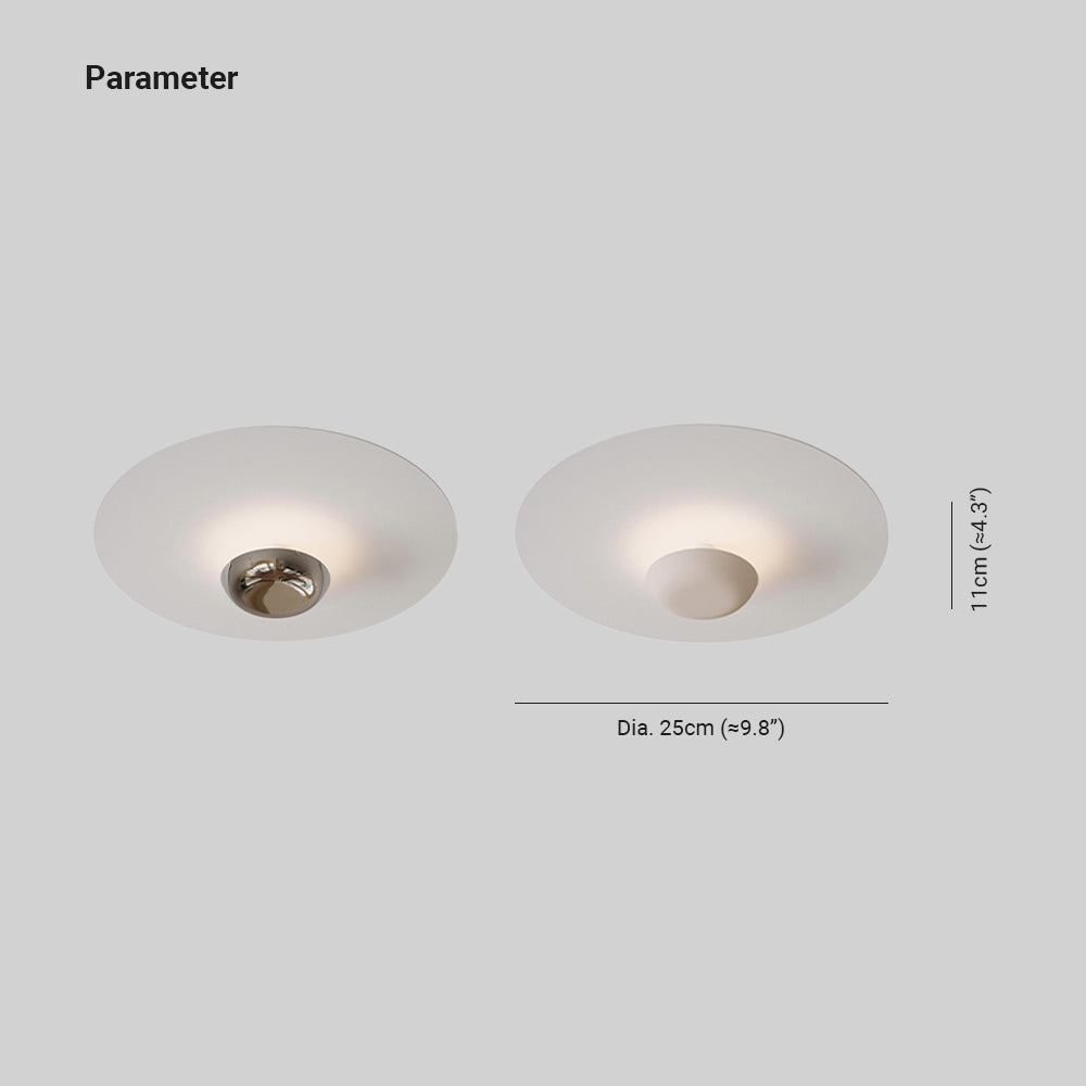 Elegant Flush Mount Ceiling Light Fixture with Dimmable LED Feature | Modern Design for Versatile Ambiance 4