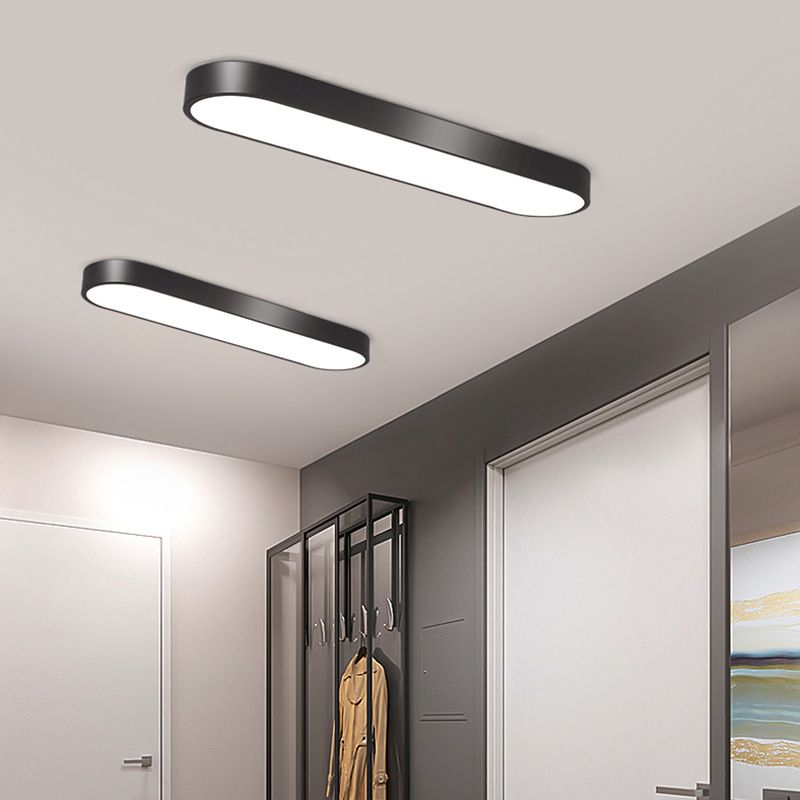 Elegant Flush Mount Ceiling Light Fixture with LED Design | Modern Accent for Any Room 2