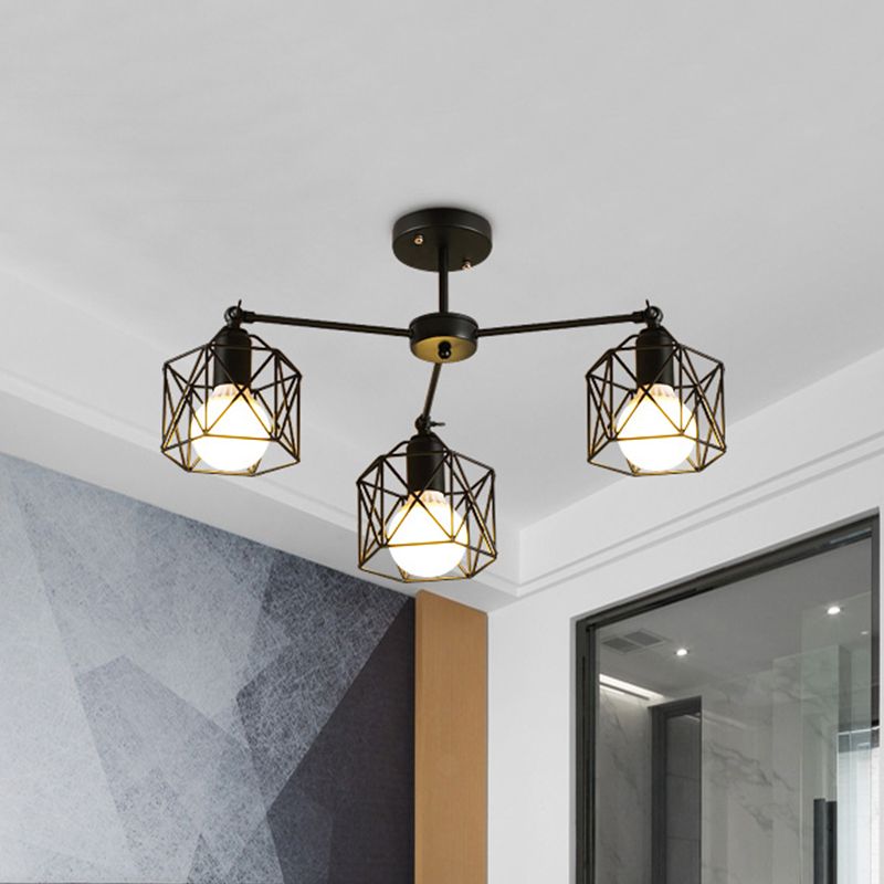 Elegant Flush Mount Ceiling Light Fixture with Metal Shade | Modern Design for Bedroom and Living Room 7