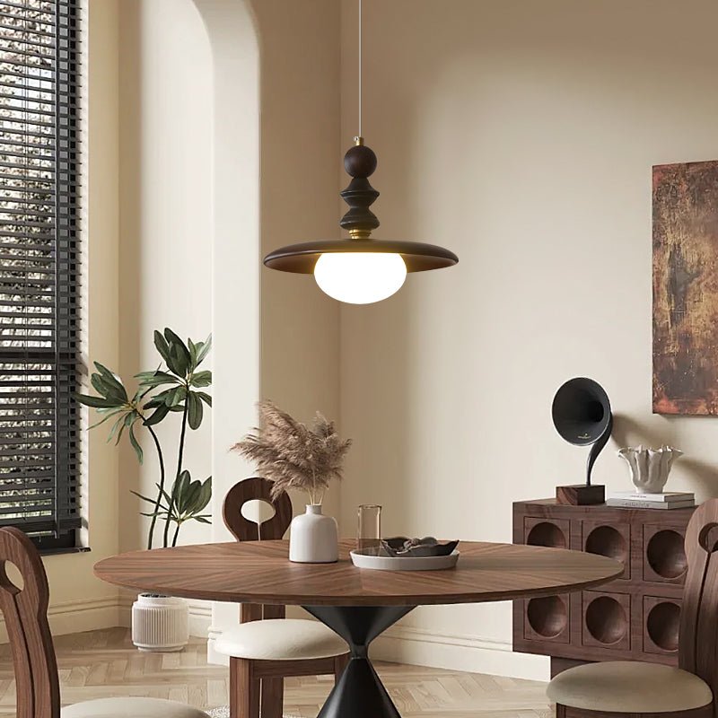 Elegant Glass Pendant Light with Frosted Globe & Vintage Design for Cozy Kitchen Island Ambiance 3