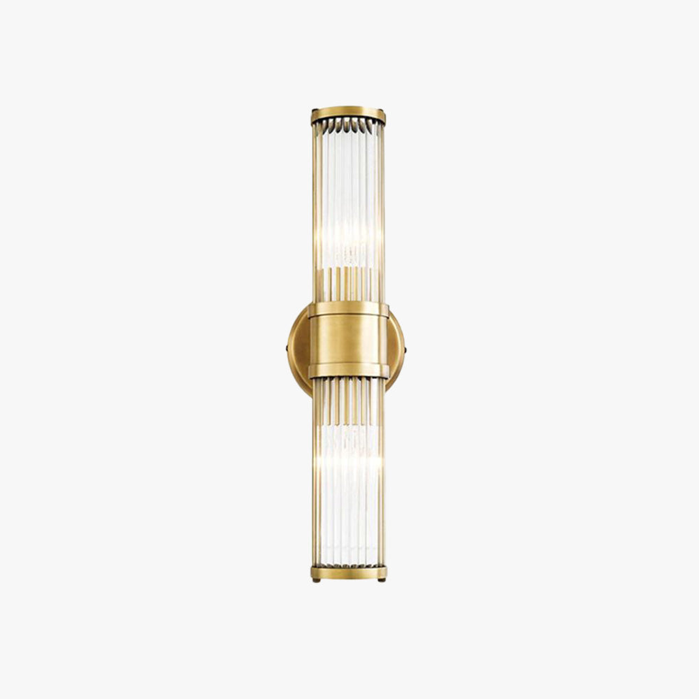Elegant Gold Glass Wall Lamp | Modern Design with Optimal Light Diffusion | Versatile Wall Sconce Lighting for Any Room 1