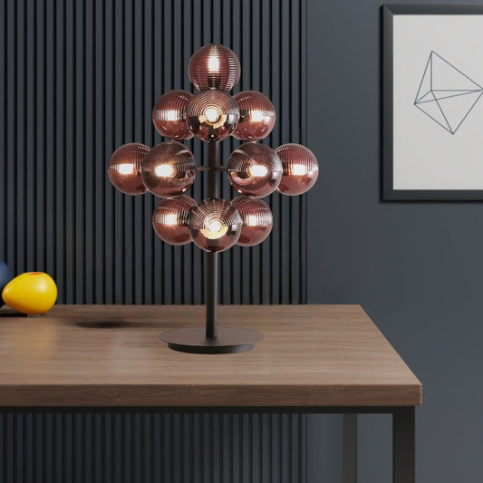 Elegant Grape Table Lamp | Unique Grapes-Inspired Design for Artistic Bedroom Lighting 0