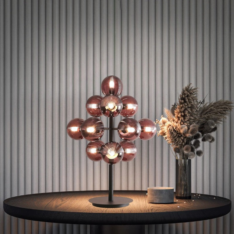 Elegant Grape Table Lamp | Unique Grapes-Inspired Design for Artistic Bedroom Lighting 3