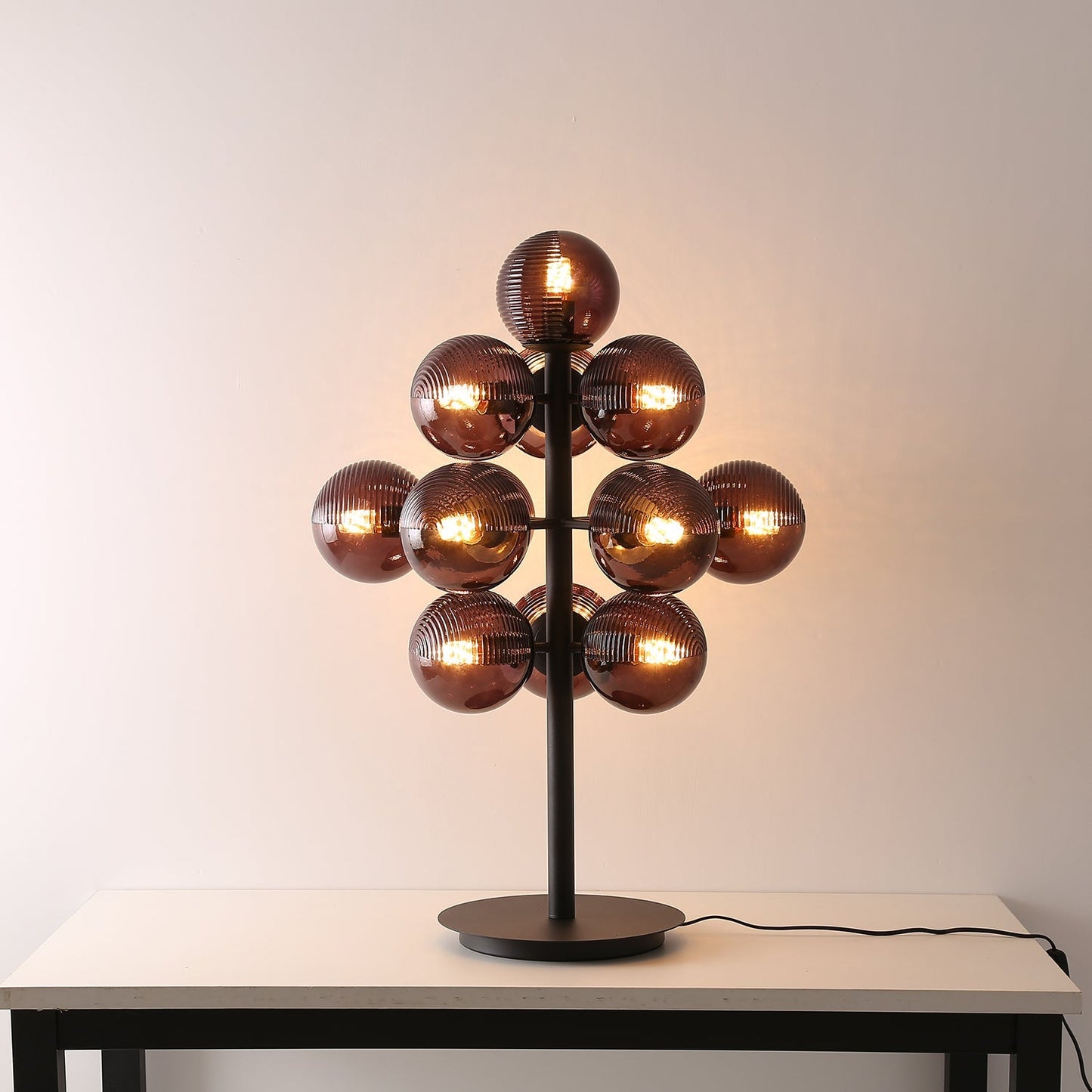 Elegant Grape Table Lamp | Unique Grapes-Inspired Design for Artistic Bedroom Lighting 5