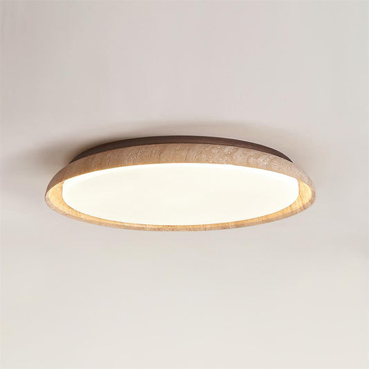 Elegant Halo | Flush Mount Ceiling Light with Integrated LED Design | Modern Fixture for Cozy Ambiance 0