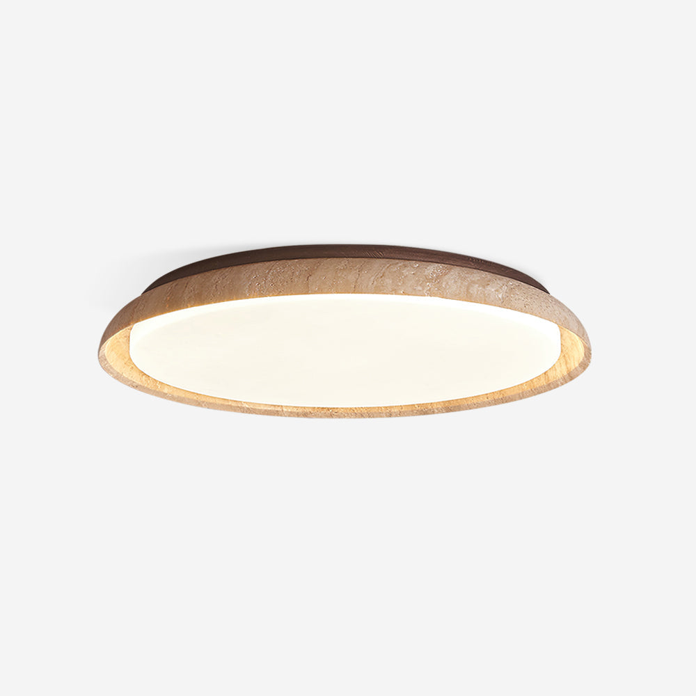 Elegant Halo | Flush Mount Ceiling Light with Integrated LED Design | Modern Fixture for Cozy Ambiance 1