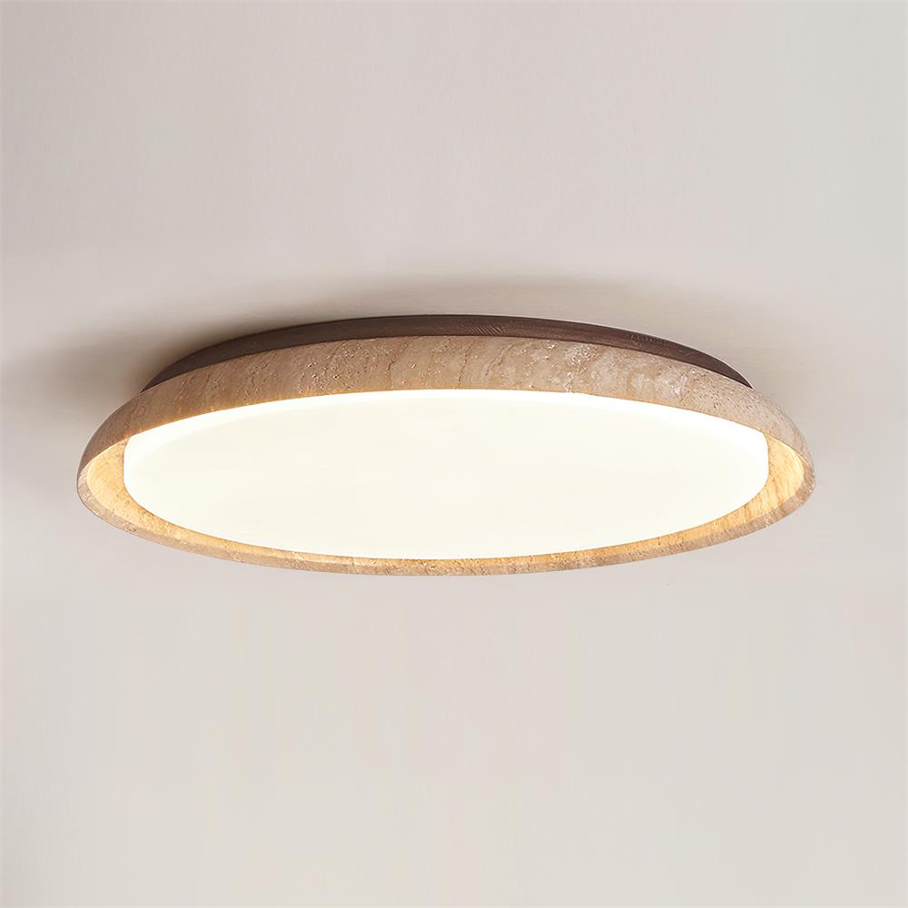 Elegant Halo | Flush Mount Ceiling Light with Integrated LED Design | Modern Fixture for Cozy Ambiance 6