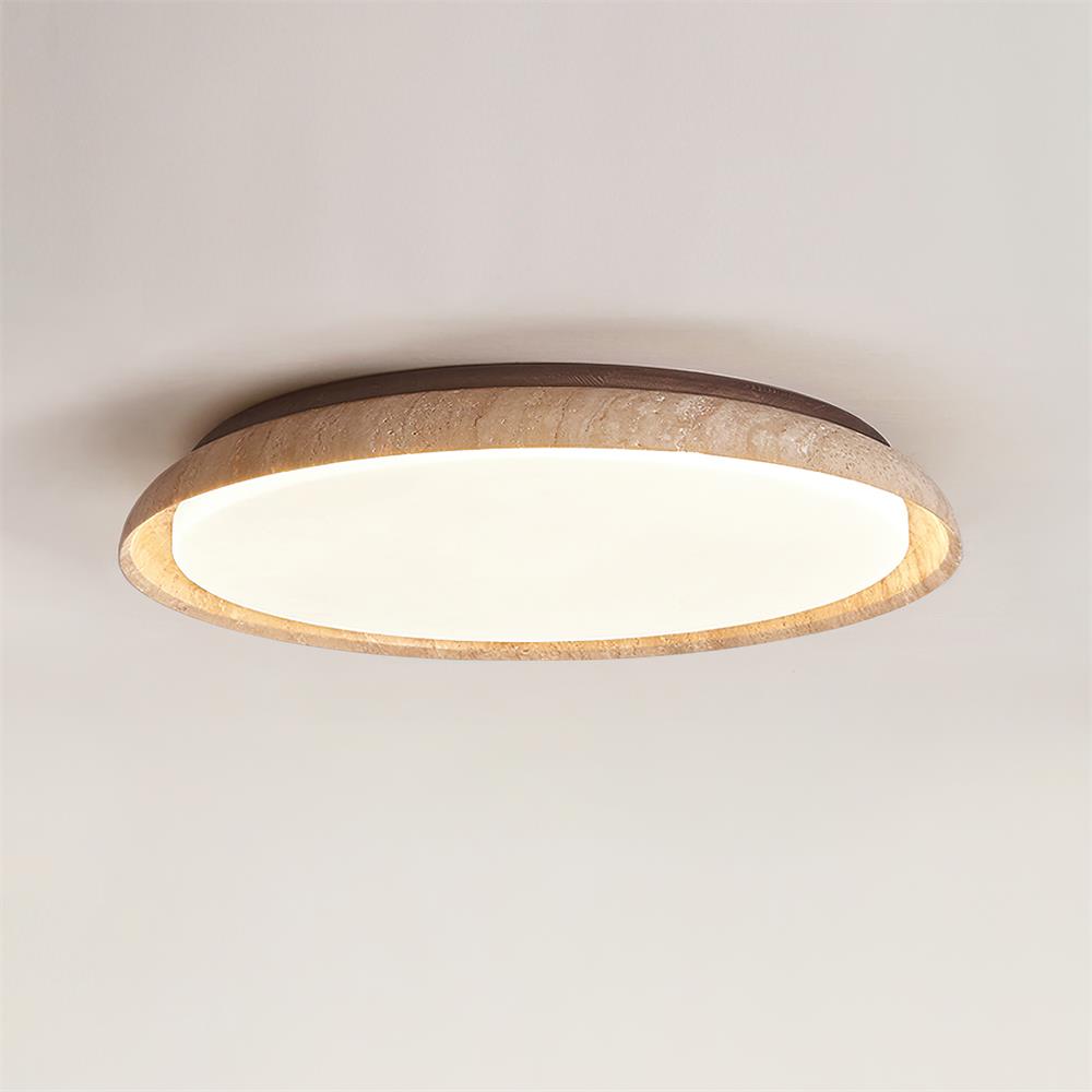 Elegant Halo | Flush Mount Ceiling Light with Integrated LED Design | Modern Fixture for Cozy Ambiance 7