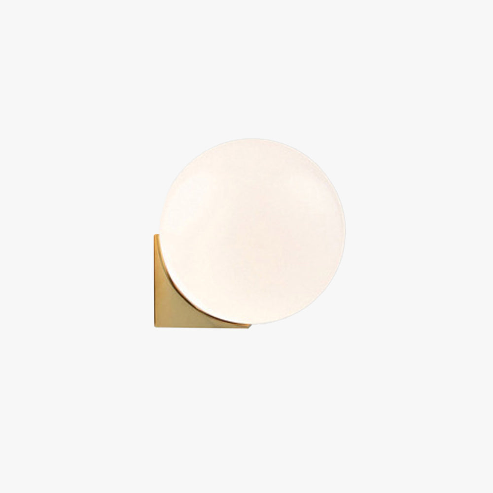 Elegant Indoor Wall Lamp | Glass & Metal Design with Warm Light | Stylish Wall Sconce Lighting for Living Room and Bedroom 1