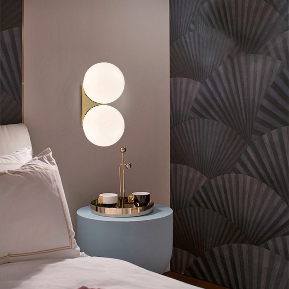 Elegant Indoor Wall Lamp | Glass & Metal Design with Warm Light | Stylish Wall Sconce Lighting for Living Room and Bedroom 6