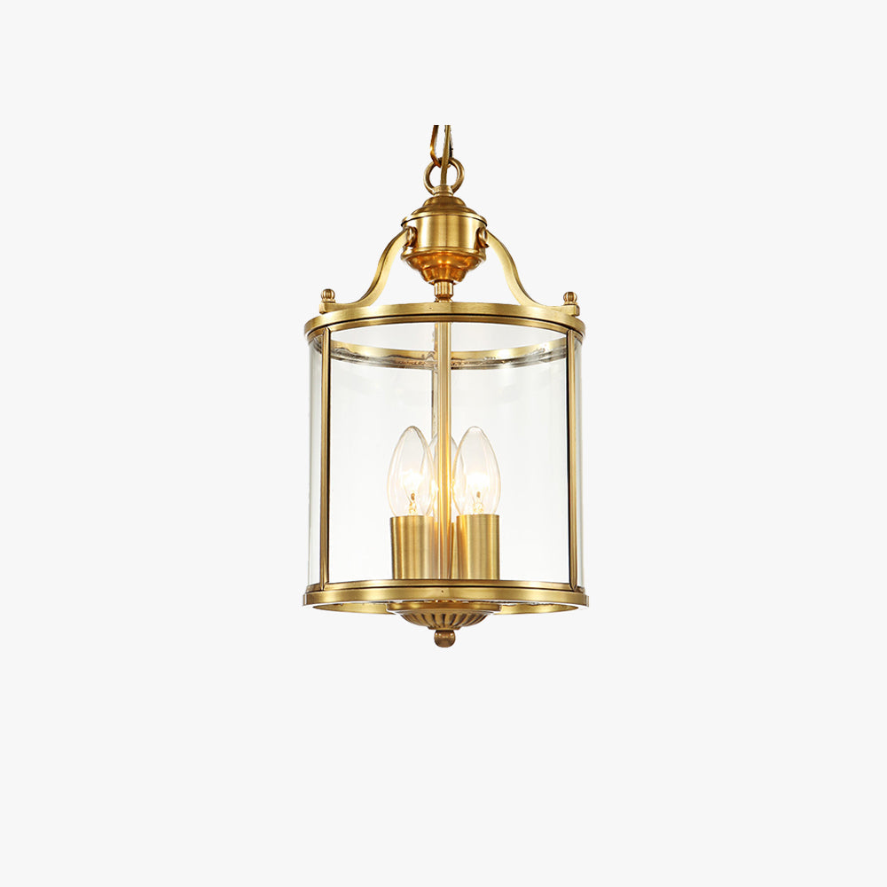 Elegant LED Pendant Light with Metal & Glass Finish | Adjustable Height for Stylish Kitchen Pendant Lighting 1