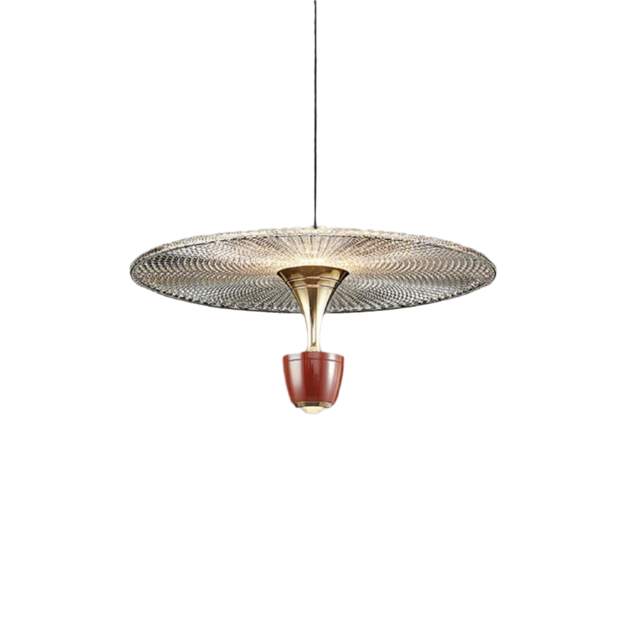 Elegant LED Pendant Lighting | Modern Disc-Shaped Design with Warm Glow | Stylish Fixture for Home Decor 7