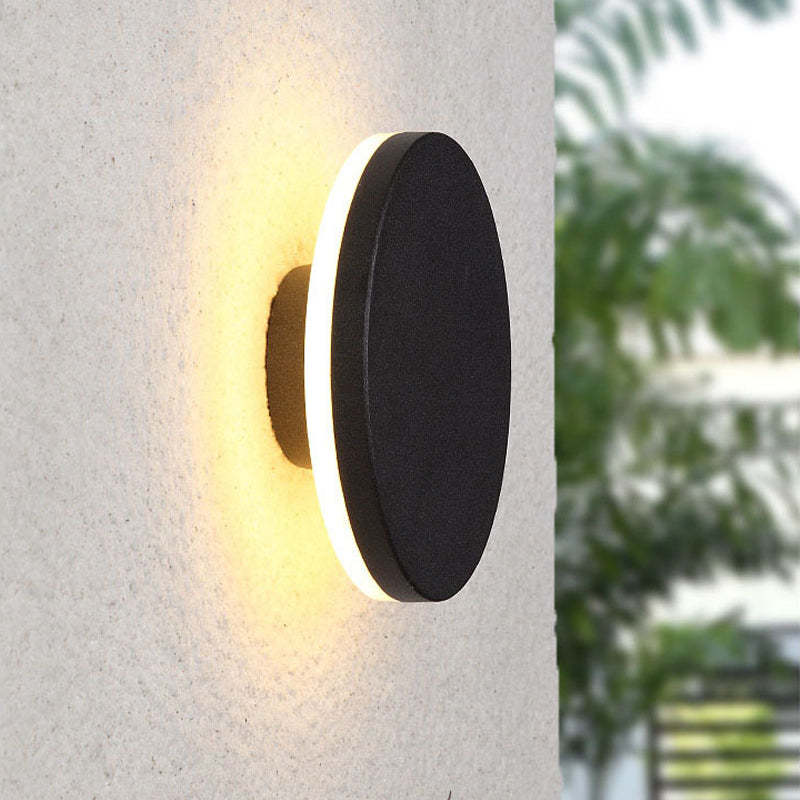 Elegant LED Wall Lamp | Modern Minimalist Design with Soft Diffused Light | Durable Lighting Solution for Outdoor Spaces 0