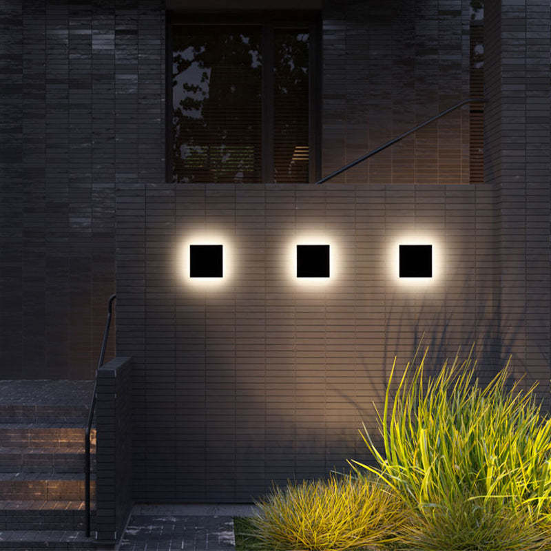 Elegant LED Wall Lamp | Modern Minimalist Design with Soft Diffused Light | Durable Lighting Solution for Outdoor Spaces 4
