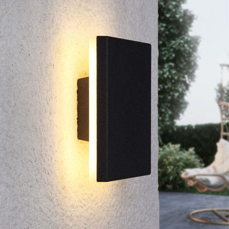Elegant LED Wall Lamp | Modern Minimalist Design with Soft Diffused Light | Durable Lighting Solution for Outdoor Spaces 8