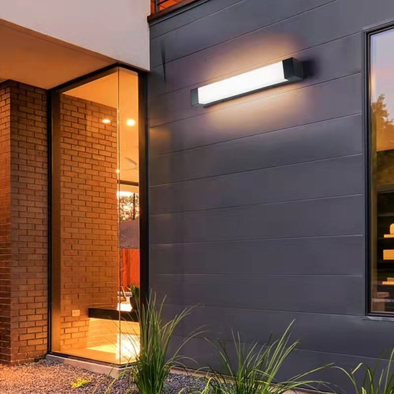 Elegant LED Wall Sconce | Minimalist Outdoor Wall Light with Up-Down Lighting | Perfect for Indoor and Outdoor Spaces 0