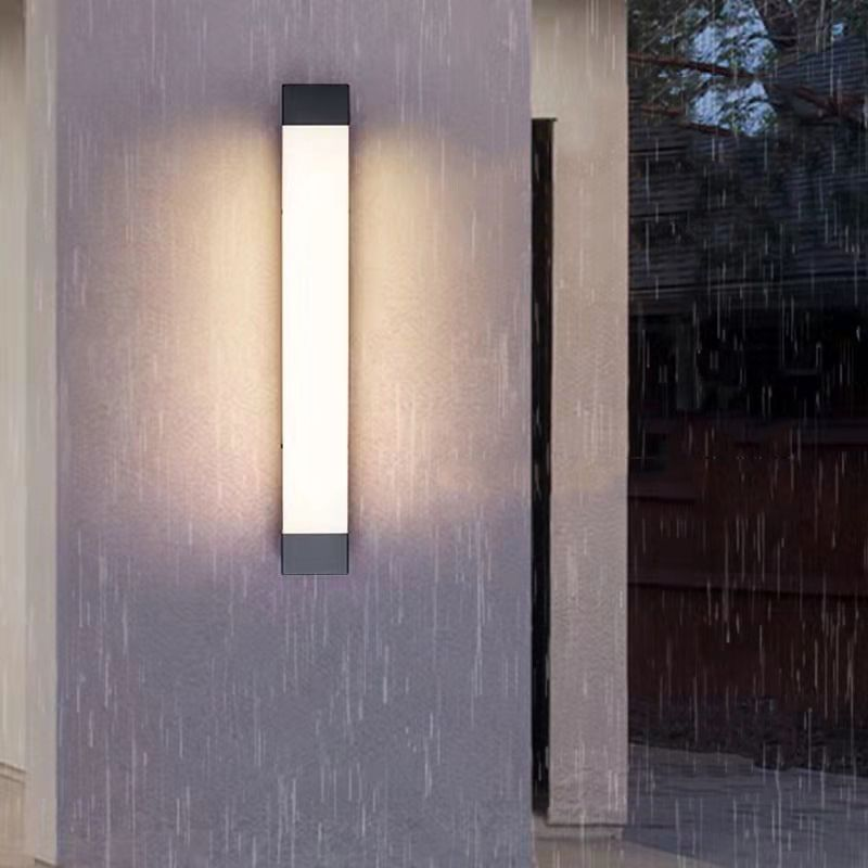 Elegant LED Wall Sconce | Minimalist Outdoor Wall Light with Up-Down Lighting | Perfect for Indoor and Outdoor Spaces 2