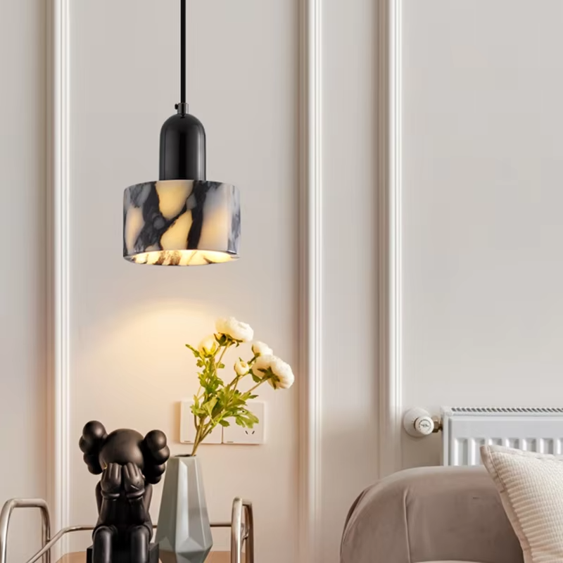 Elegant Lighting | Black Pendant Light with Warm Glow | Modern Design for Cozy Kitchen Pendant Lighting 1