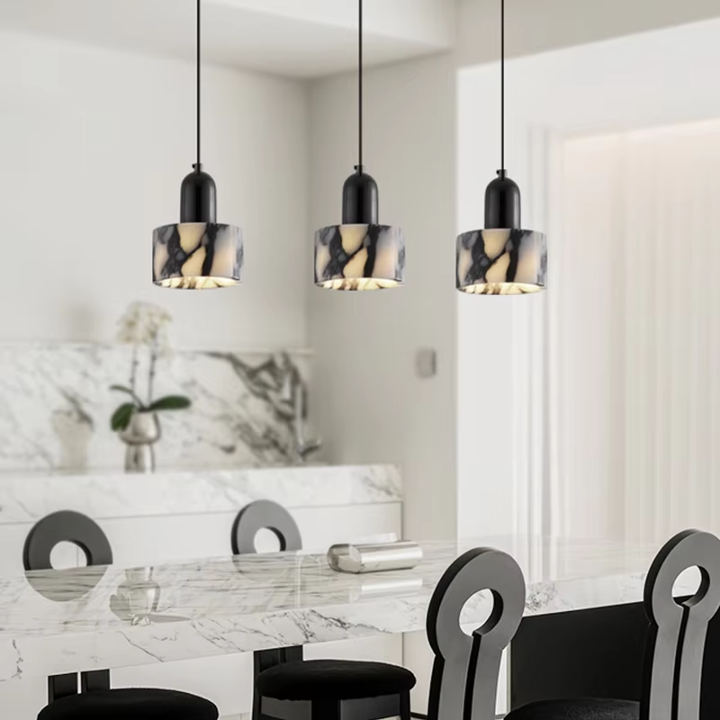 Elegant Lighting | Black Pendant Light with Warm Glow | Modern Design for Cozy Kitchen Pendant Lighting 4