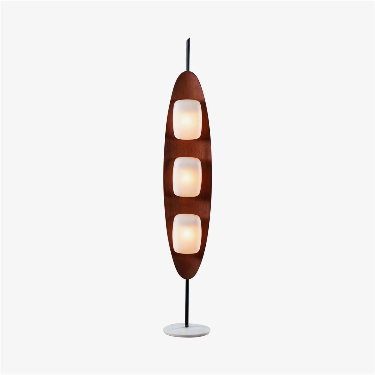 Elegant Marble Floor Lamp | Modern Standing Lamp with Integrated LED Lighting for Ambient Decor 0