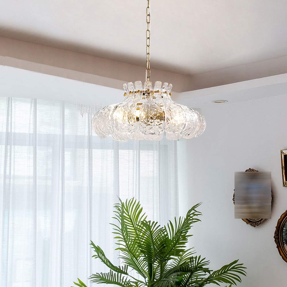 Elegant Modern Chandelier Light with Adjustable Chain | Stunning Design for Dining Room Illumination 3