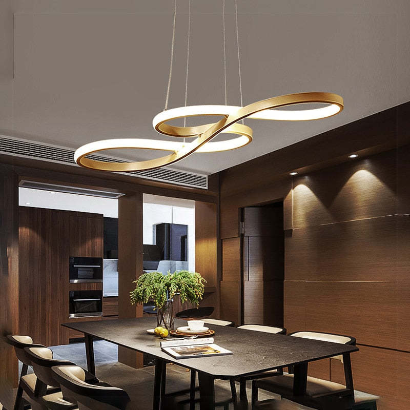 Elegant Musical Note Pendant Light with Adjustable Brightness | Modern Black Pendant Lighting for Artistic Interiors 2