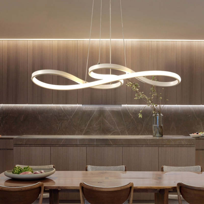 Elegant Musical Note Pendant Light with Adjustable Brightness | Modern Black Pendant Lighting for Artistic Interiors 6