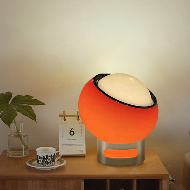 Elegant Opal Table Lamp | Bauhaus Design with Soft Lighting for Modern Interiors 0