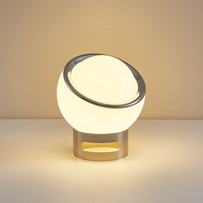 Elegant Opal Table Lamp | Bauhaus Design with Soft Lighting for Modern Interiors 1