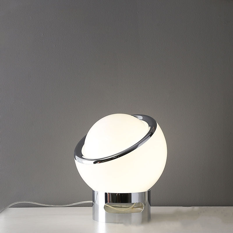 Elegant Opal Table Lamp | Bauhaus Design with Soft Lighting for Modern Interiors 3