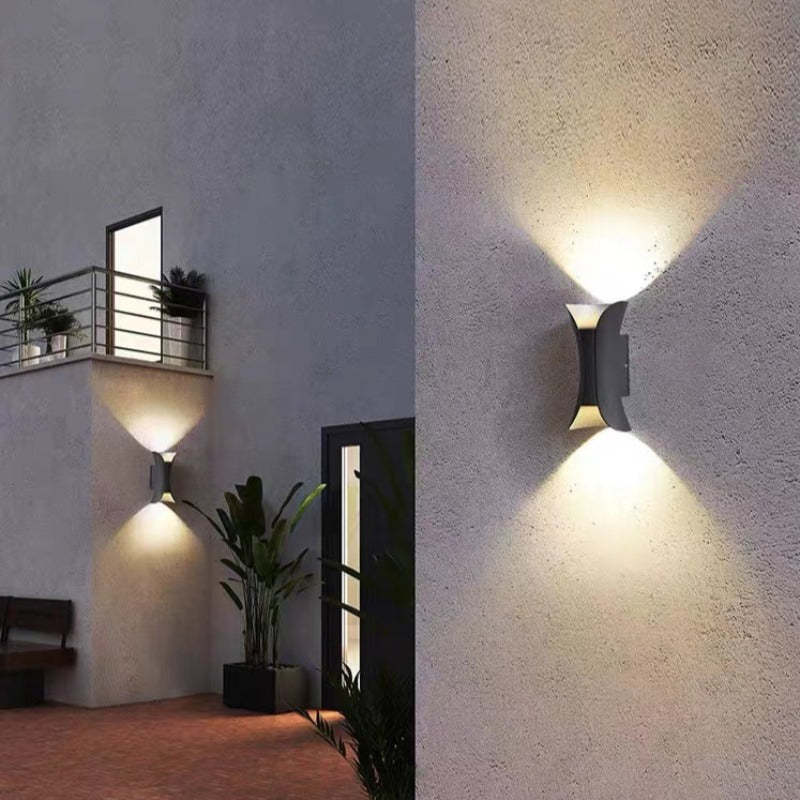 Elegant Outdoor LED Wall Lamp | Waterproof Aluminum Design for Enhanced Ambiance 2