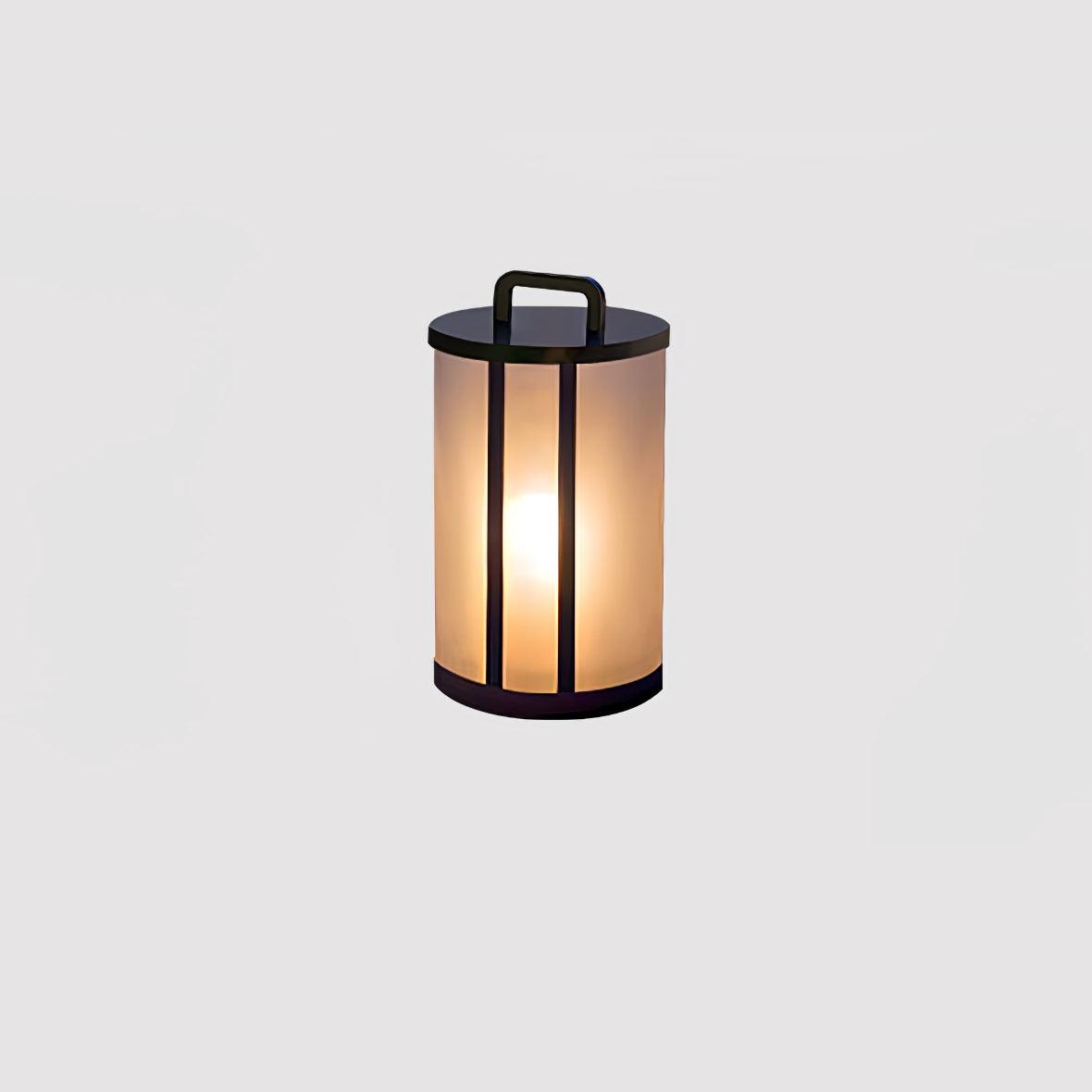 Elegant Outdoor Lantern Lights with Integrated LED | Durable Acrylic Shade for Warm Ambiance 0